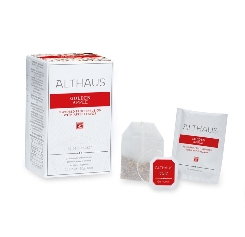 

Напиток чайный Althaus Золотое яблоко 20х2.5 г