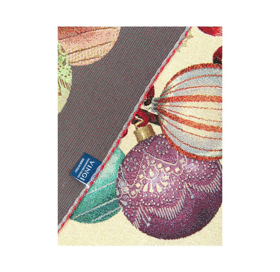 

Салфетка гобеленовая Vingi Ricami Агрифоглио золотистая 100х100 см