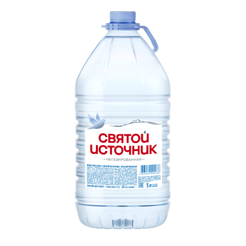 

Вода Святой Источник питьевая негазированная 5 л