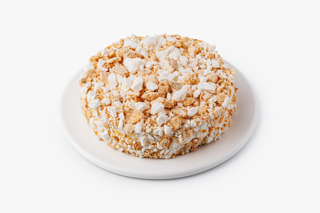 

Торт ВкусВилл с безе и грецким орехом замороженный 550 г