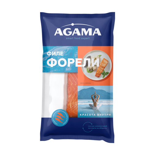 

Форель Agama филе-кусок с кожей 400 г