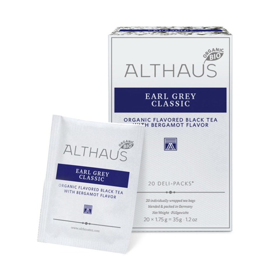 

Чай чёрный Althaus Royal Earl Grey ароматизированный 20 шт. 35 г