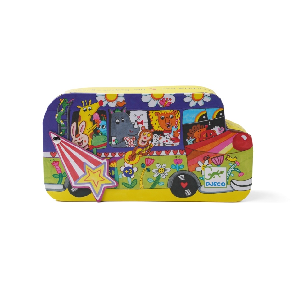 

Пазл DJECO SAS Веселый автобус 16 деталей 3+