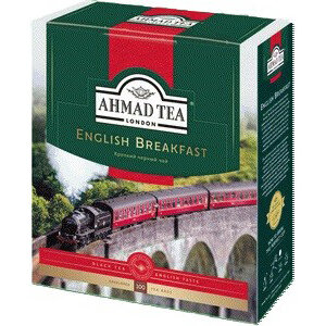 Чай черный Ahmad Tea London Английский завтрак пакетир (100пак*2г) 200 г коробка