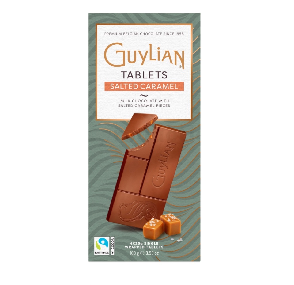 

Шоколад молочный Guylian с соленой карамелью 100 г
