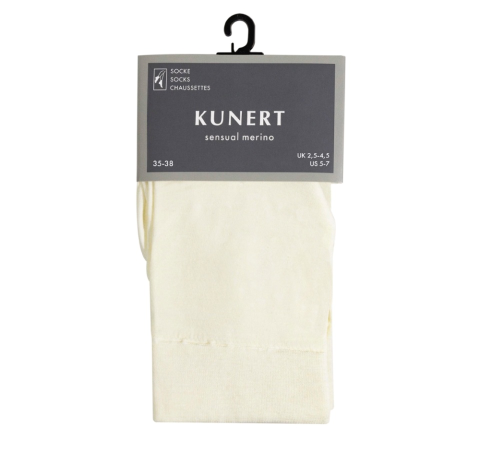 

Носки женские KUNERT-HUDSON SENSUAL MERINO с шерстью мериноса цвет 203/крем размер 39-42, Германия