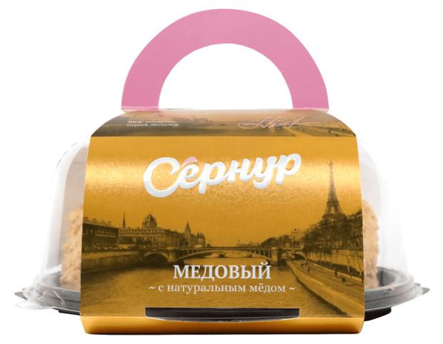 

Торт бисквитный Сернурский сырзавод Медовый охлажденный 600 г