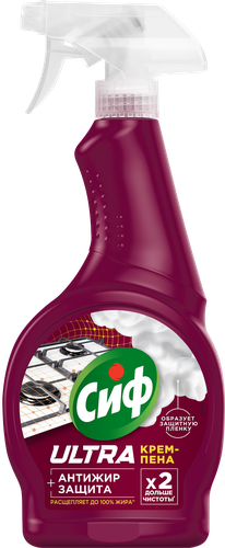 

Спрей крем-пена Сиф Ultra Антижир 500 мл
