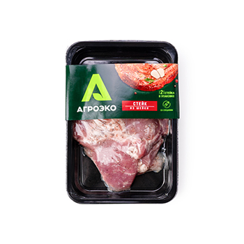 

Стейк из шейки Агроэко свиной со специями 400 г Россия