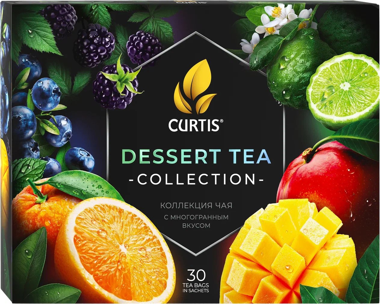 

Набор подарочный Curtis Dessert Tea Collection в сашетах 58.5 г