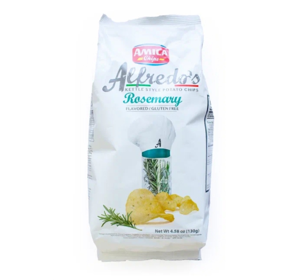 

Чипсы картофельные Amica Chips с розмарином и низким содержанием жира 130 г