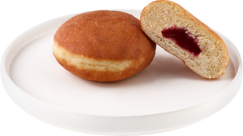 

Пончик Лента Fresh с малиновой начинкой 60 г