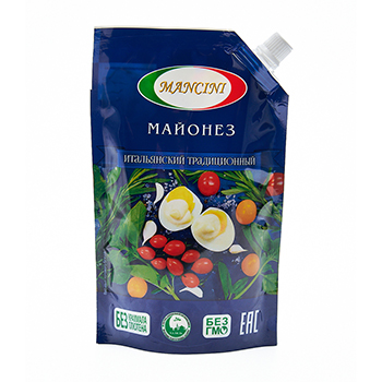 

Майонез Mancini Итальянский Традиционный 382 г