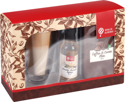 

Набор подарочный кофейный Raven Cafe Latte For One Напиток кофейный растворимый Латте, 28 г + сироп со вкусом ванили, 48 мл + кружка, 660 г