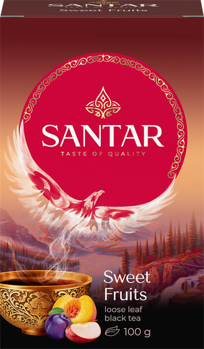 

Чай черный Santar Sweet Fruits среднелистовой 100 г
