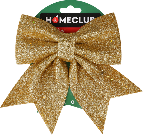 

Украшение елочное Homeclub Бант блестящий, в ассортименте