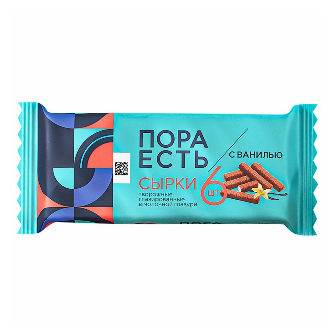 

Сырки глазированные Пора есть Ваниль 20% 6 шт. x 150 г