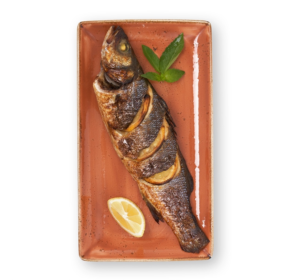 

Сибас запечённый порция, вес