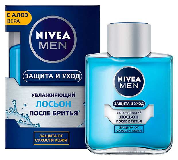 

Лосьон после бритья Nivea Men Защита и Уход увлажняющий 100 мл