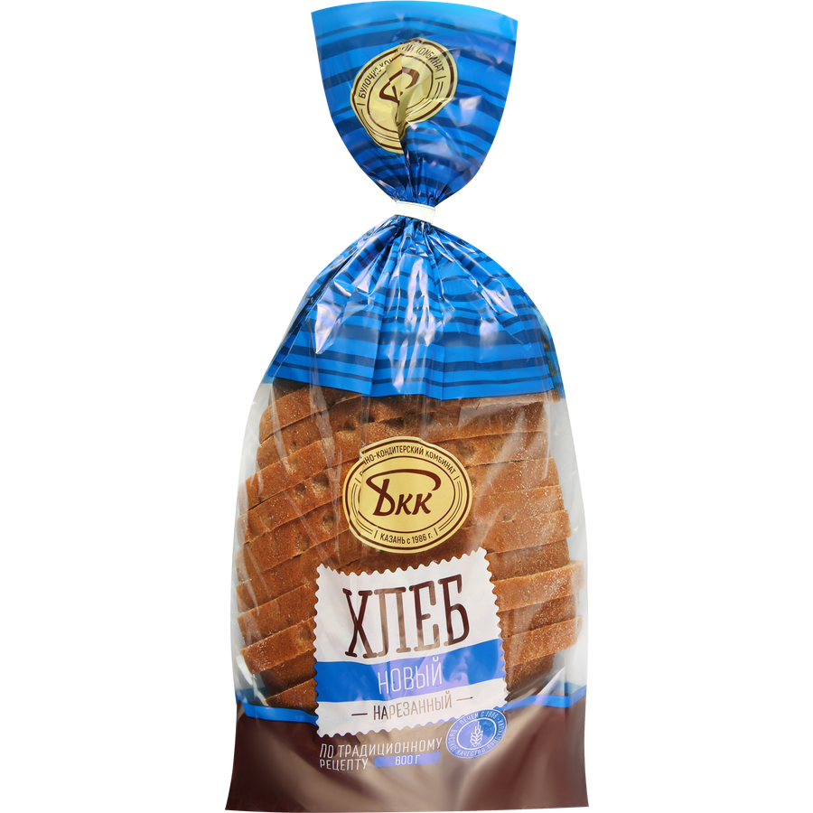 

Хлеб БКК Новый подовый нарезной 600 г