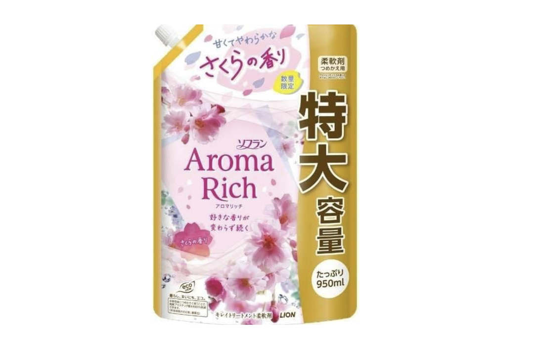 

Кондиционер для белья Lion Aroma Rich Sakura 305 с натуральными маслами 950 мл