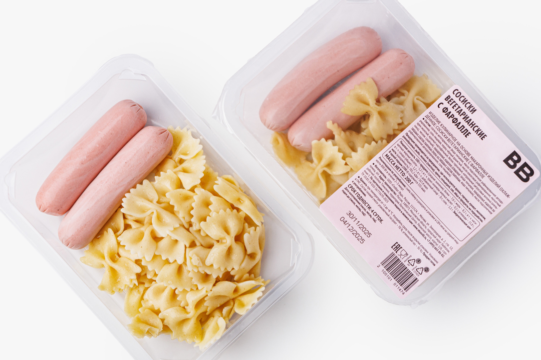 

Сосиски ВкусВилл вегетарианские с фарфалле 200 г