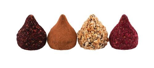 

Набор конфет Franco Veroni Эксклюзив с лепестками роз какао-порошком гибискусом вафельной крошкой 125 г