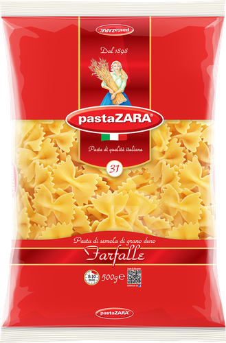 

Макароны Pasta Zara №31 Farfalle 500 г