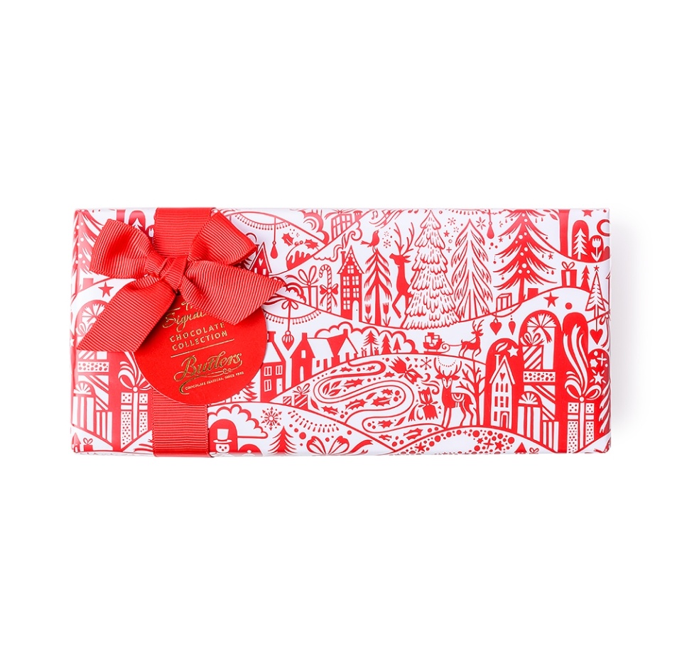 

Конфеты шоколадные Butlers Medium Christmas Signature Giftwrapped Assortment 130 г Ирландия