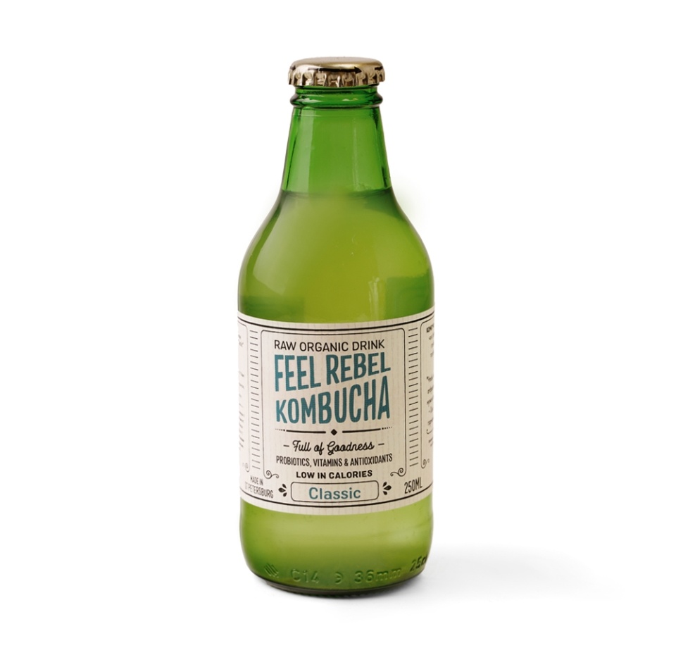 

Напиток на основе чайного гриба Feel Rebel Kombucha 250 мл, Россия