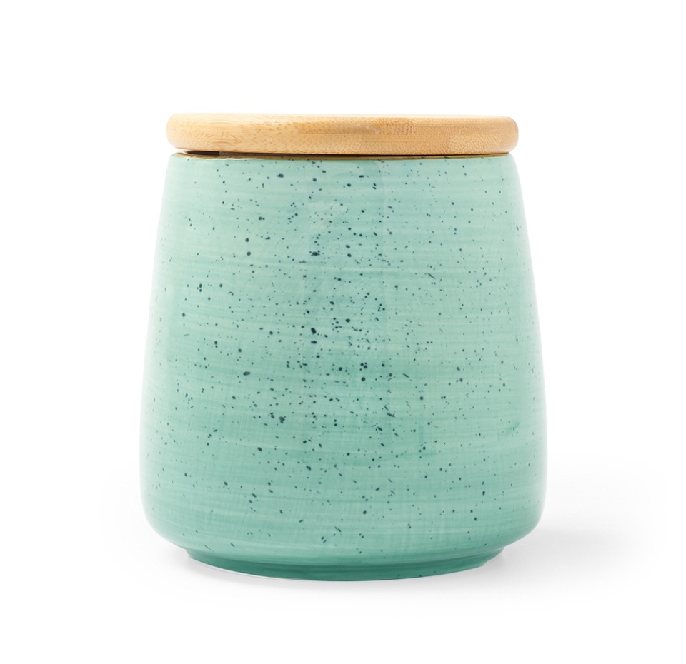 

Банка Lefard с деревянной крышкой bronco nature мятная 13 х 12 см