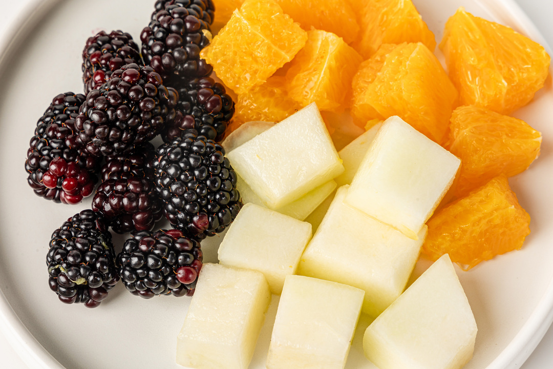 

Фруктовый микс Фруткорт: ежевика, дыня, апельсин 240 г