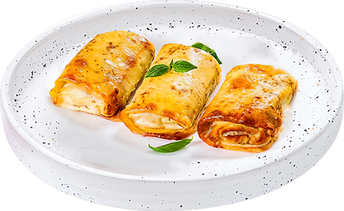 

Блинчики Лента Fresh с ветчиной и сыром, весовые