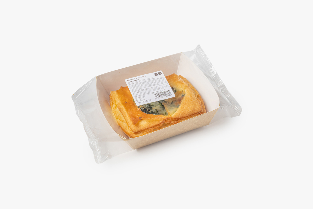 

Вензель ВкусВилл с сыром и шпинатом 100 г