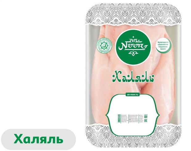 

Филе грудки цыплёнка An-Noor Халяль охлаждённое вес
