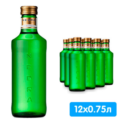 0,75 Недра (Nedra) вода минеральная Ph7,8 газ ст (12)