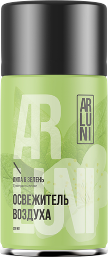 

Освежитель воздуха сменный баллон Arluni липа, зелень 250 мл