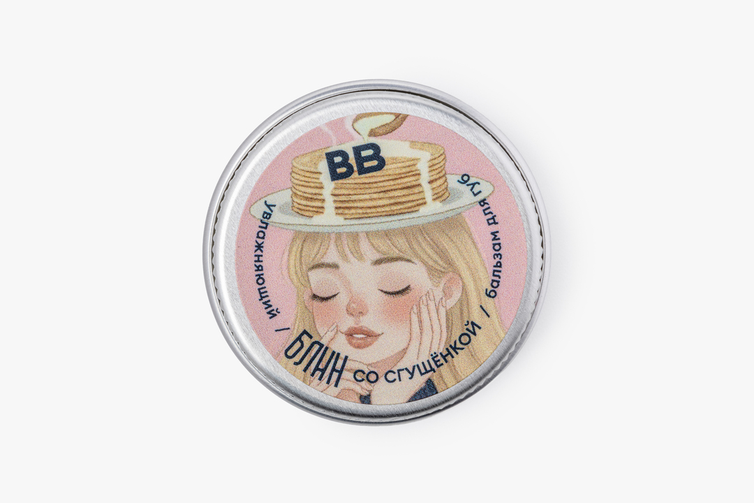 

Бальзам для губ ВкусВилл Блин со сгущенкой увлажняющий 10 мл