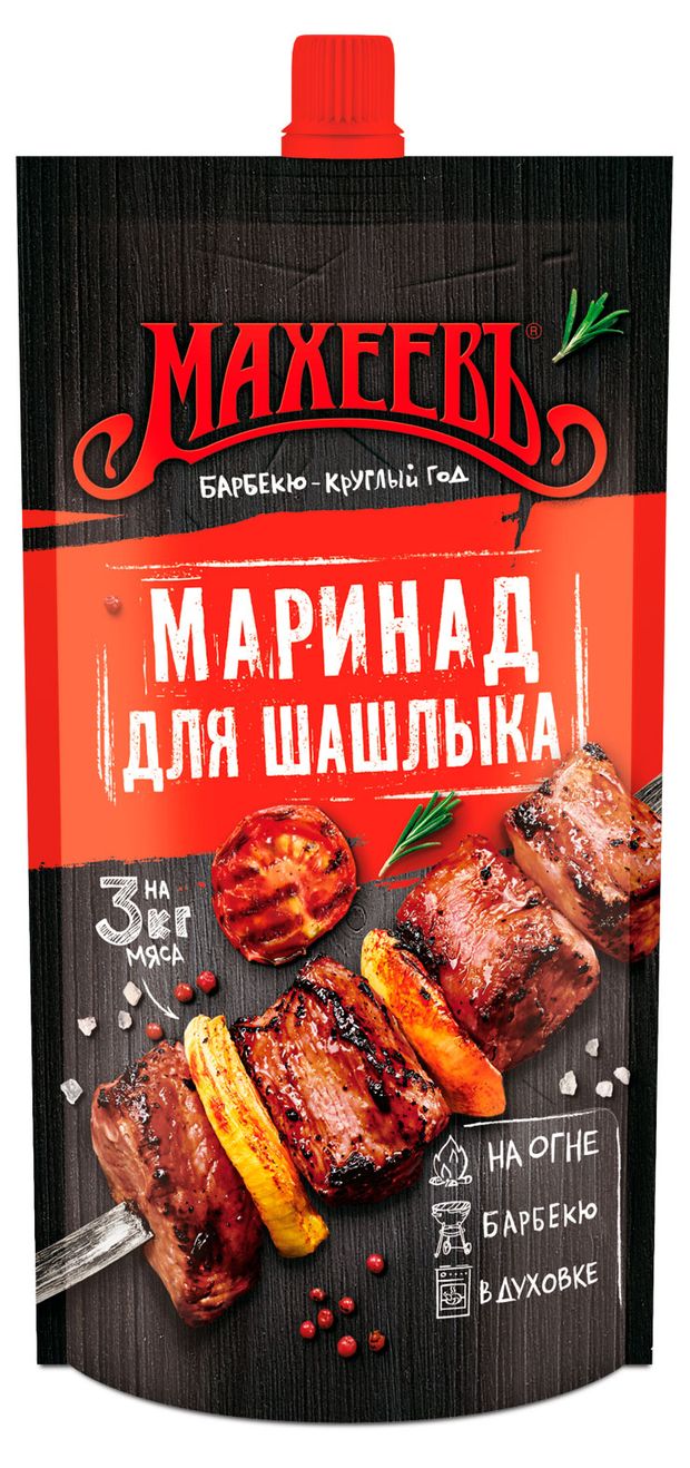 

Маринад Махеевъ Традиционный для вкусного шашлыка 300 г