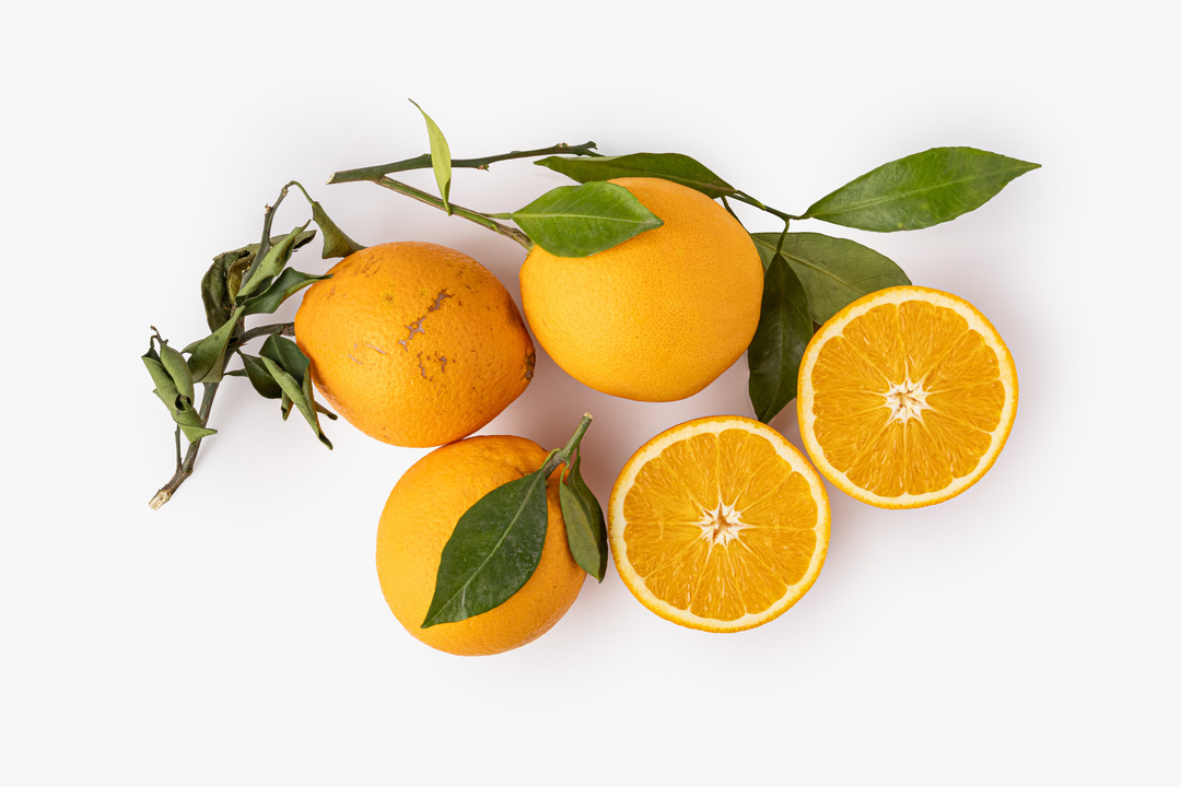 

Апельсины с листочком ВкусВилл вес