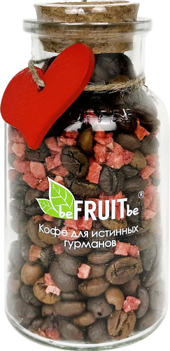 

Кофе зерновой BeFruitbe с клубникой жареный 80 г