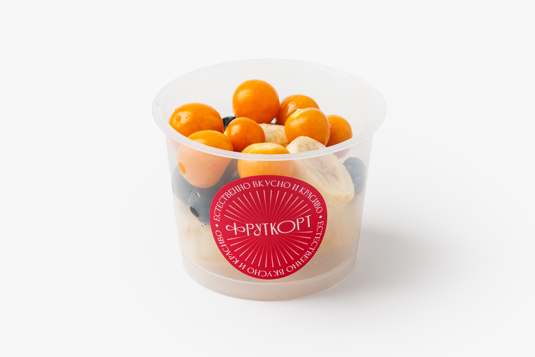 

Фруктовый микс Фруткорт банан голубика физалис 170 г