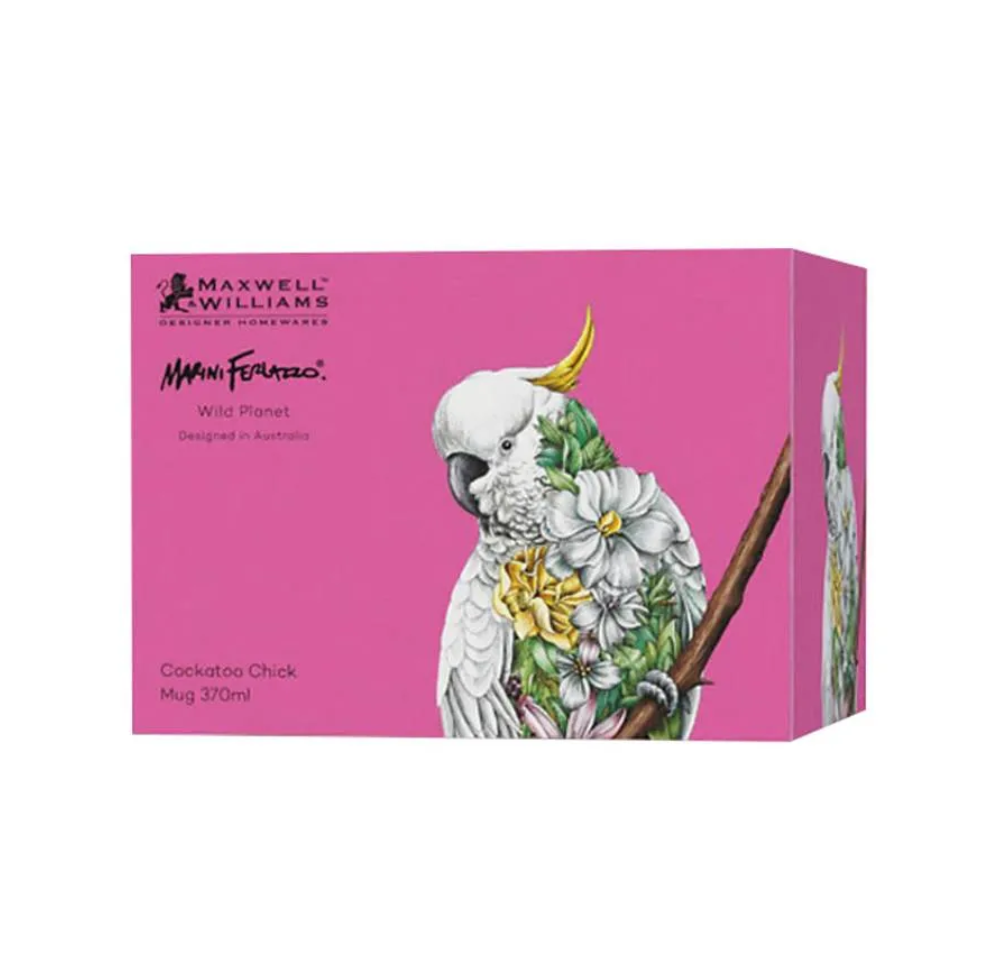 

Кружка фарфорова Maxwell&Williams Живая планета. Попугай коллекция Marini Ferlazzo в подарочной упаковке 370 мл