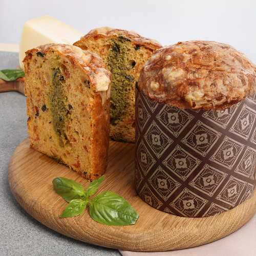 

Кулич Лента Fresh с пепперони маслинами и соусом песто 240 г