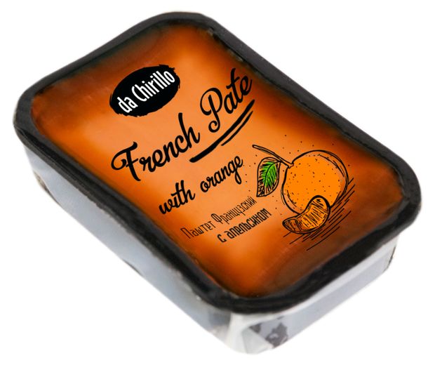 

Паштет Da Chirillo Французский с апельсином 200 г