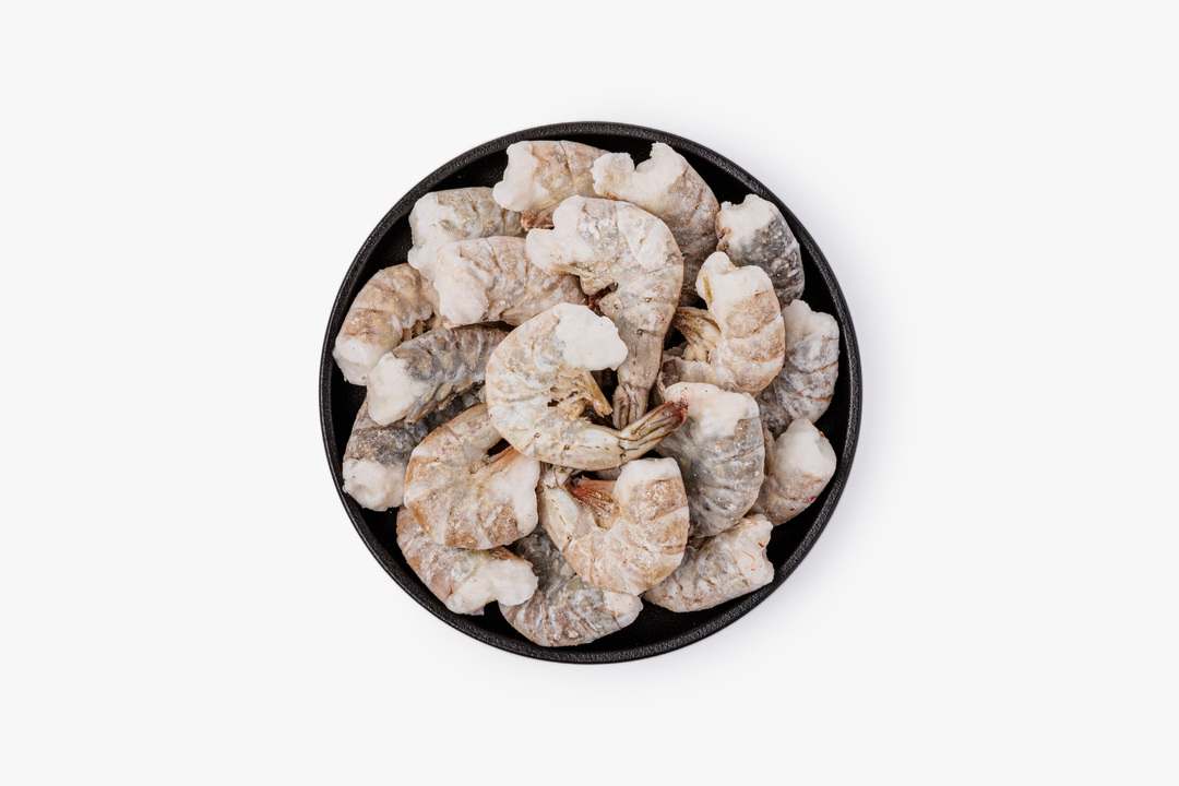 

Креветки белоногие ВкусВилл без головы свежемороженные 16/20 500 г