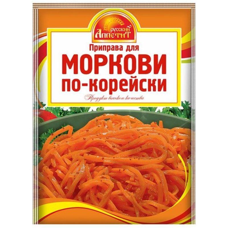 

Приправа Русский аппетит для моркови по-корейски 15 г