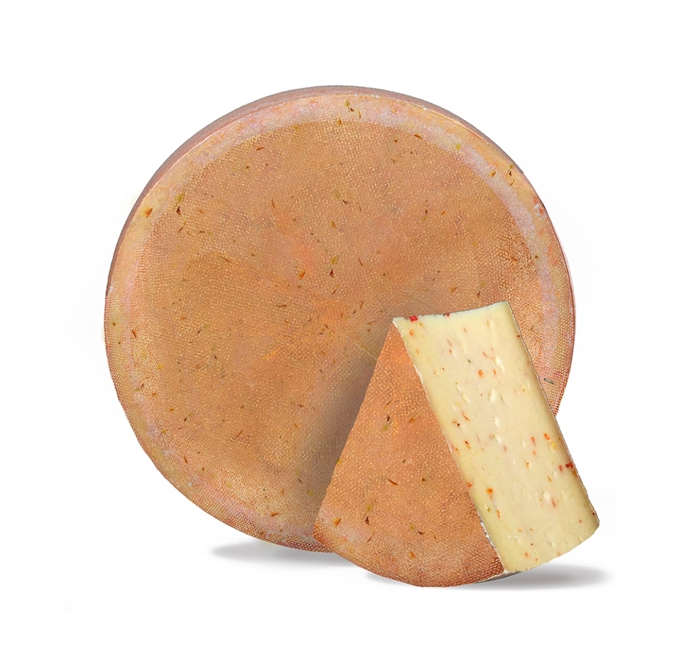 

Сыр полутвёрдый Oberberg Горный огонь с чили 53.85% вес