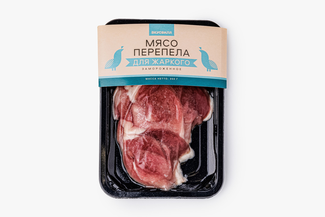 

Мясо перепела ВкусВилл для жаркого замороженное 350 г