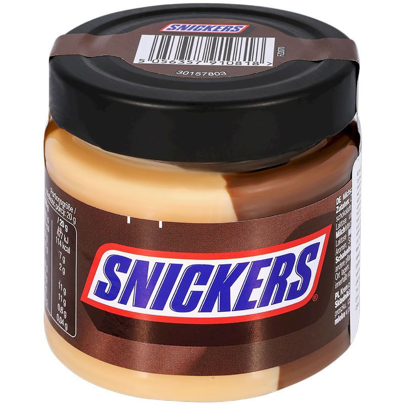 

Шоколадная паста Snickers карамель и орехи 200 г